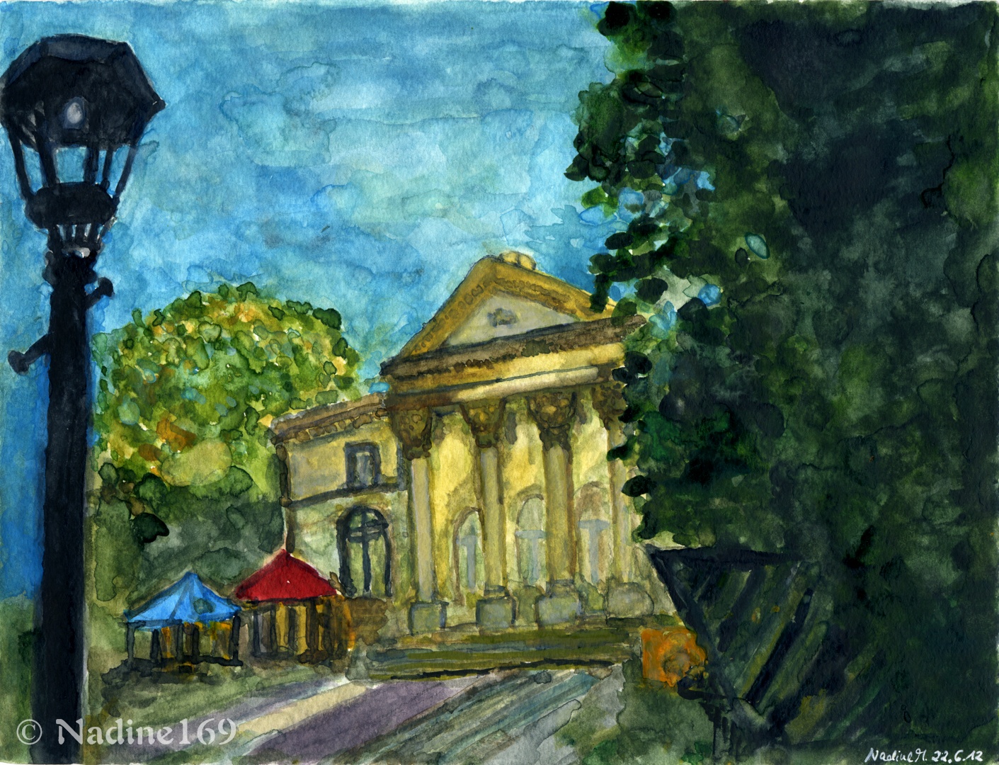 06 Theater Plauen mit Mittelalterfest